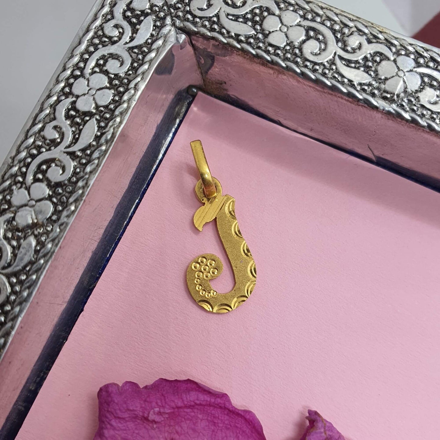 Diane Alphabet Gold Pendant