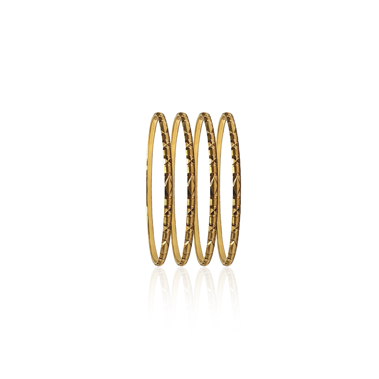 Archisha Slim Gold Bangles