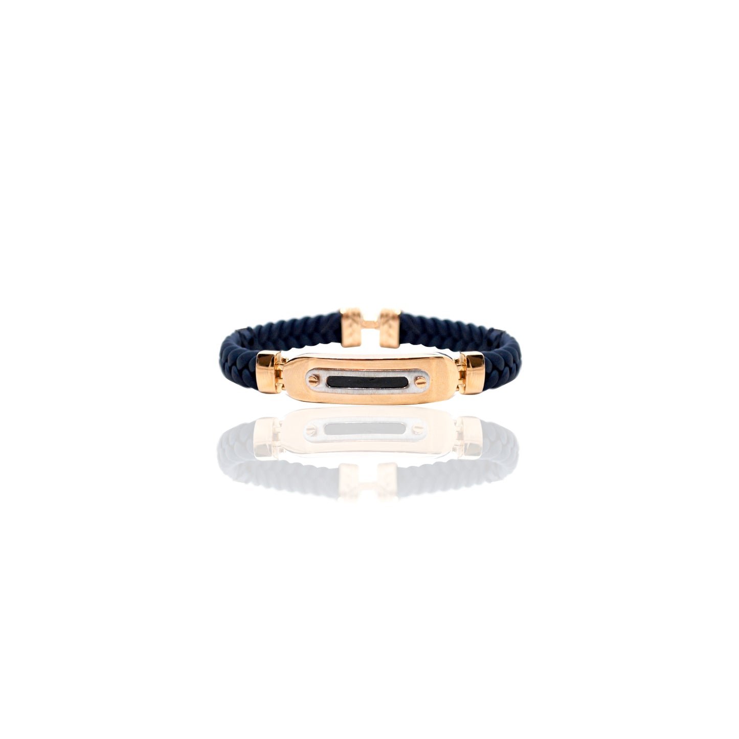 Gentlemen's Draft Premium Men’s Gold Accent Bracelet