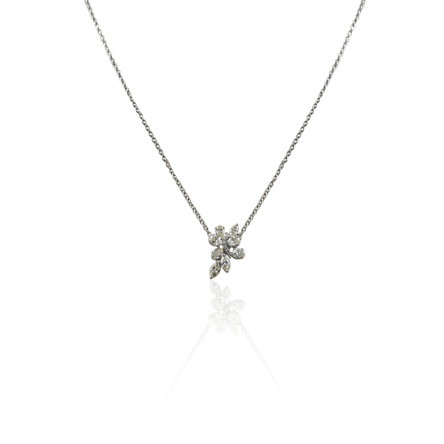 Exquisite Cluster Diamond Pendant