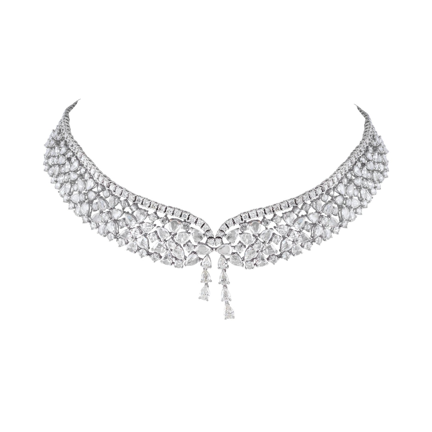 Ethereal Lace Diamond Choker