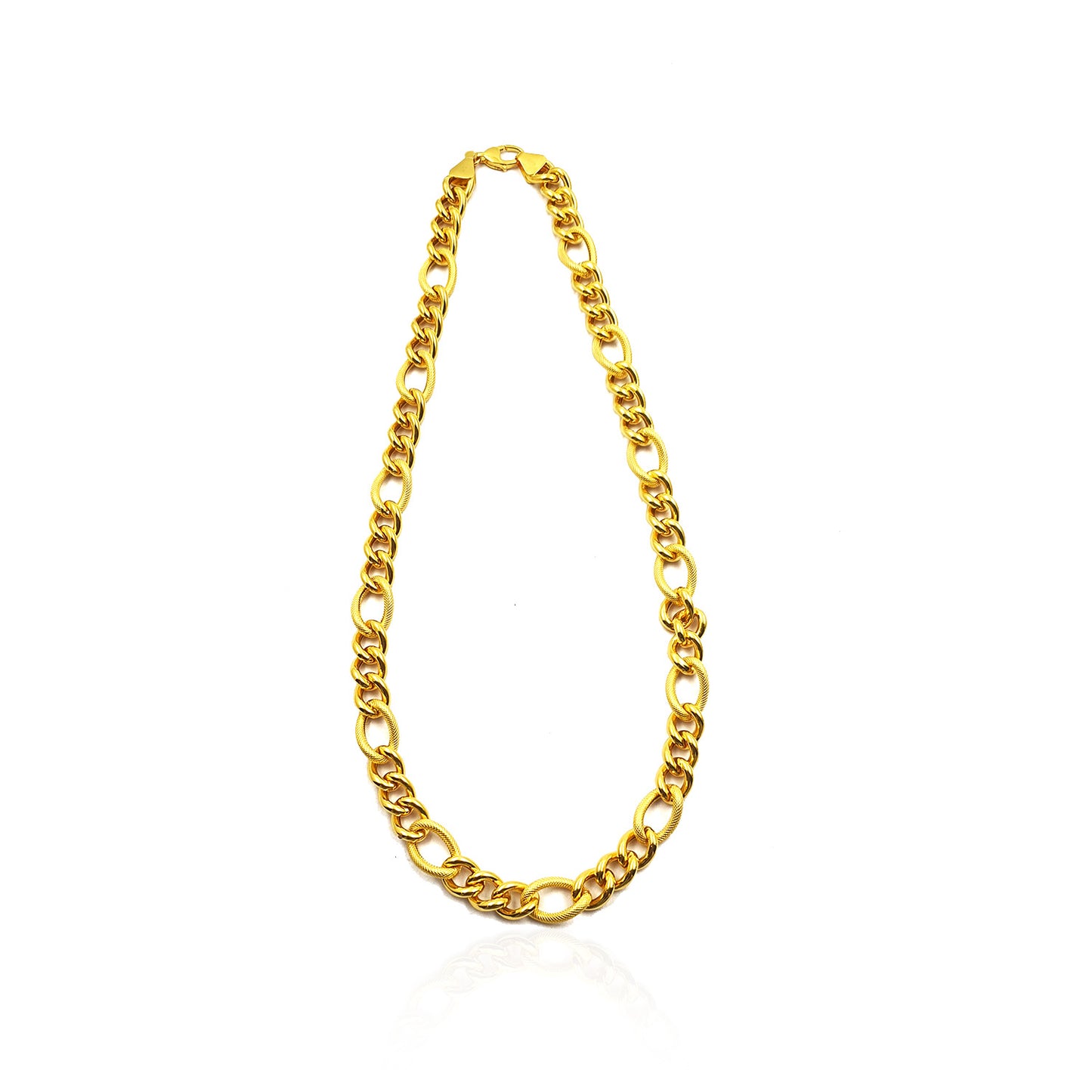 Gentlemen's Draft Men’s Statement Chain in 22K Gold