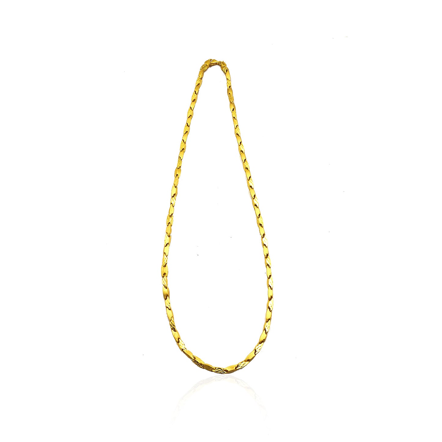 Gentlemen's Draft Classic 22K Yellow Gold Chain for Men