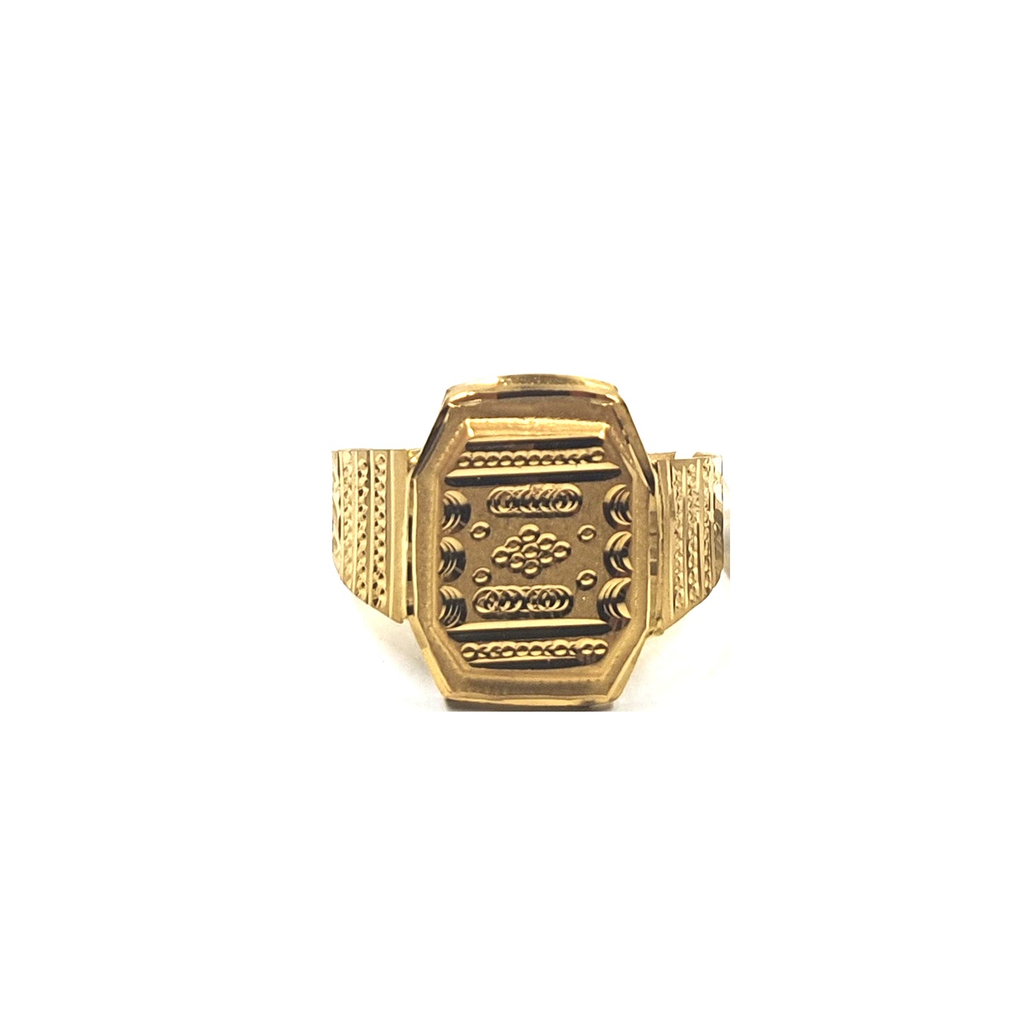 Classic Daily Wear Gold Ring for Mens