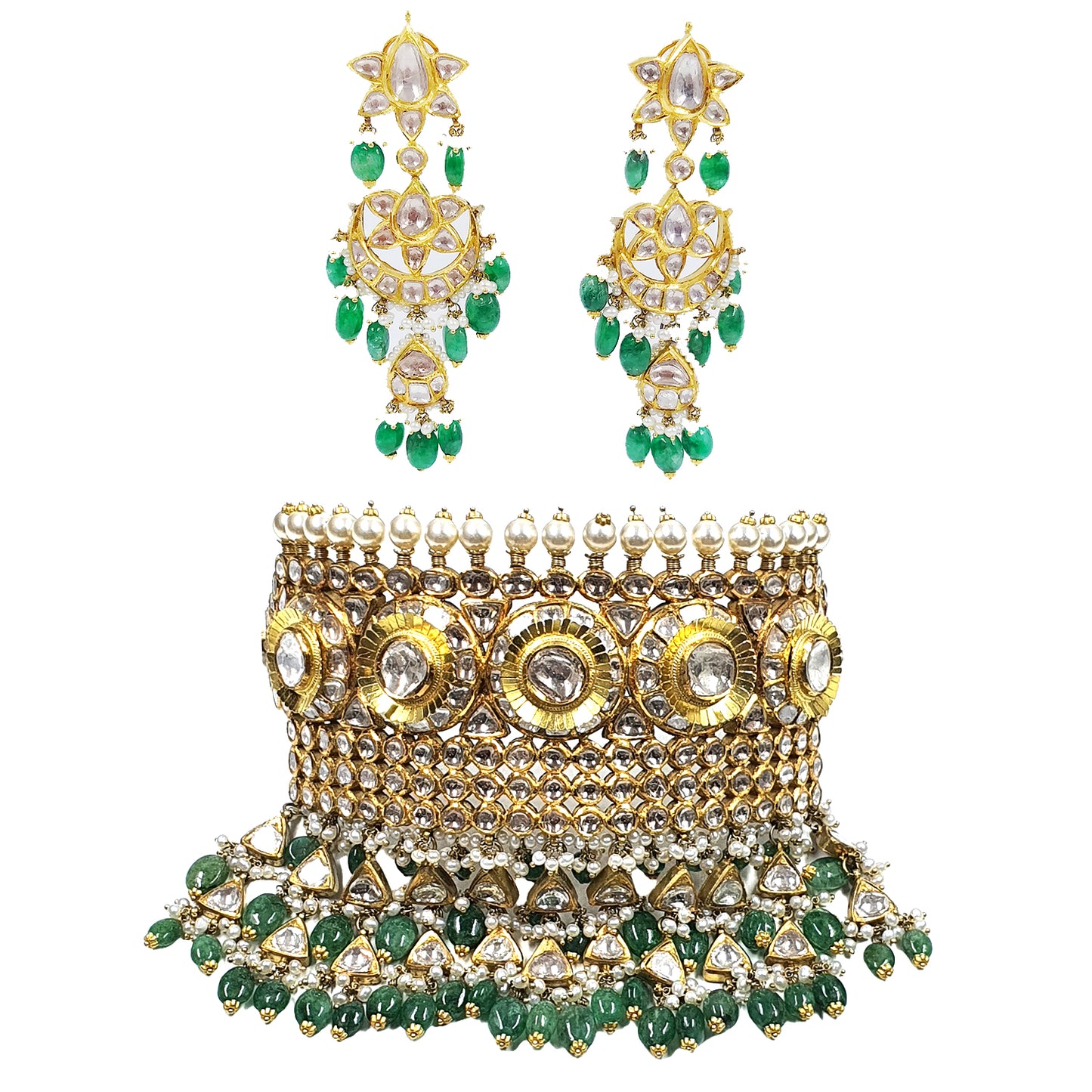 Aad Polki Necklace