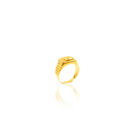 Gentlemen's Draft Beaumont Mens Gold Ring