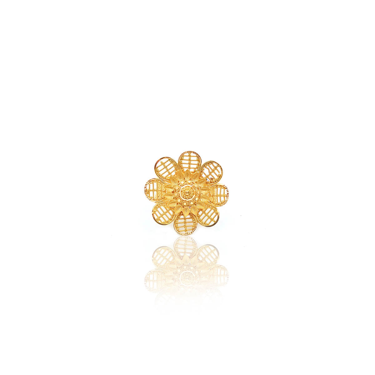 Aubry Cocktail Gold Ring