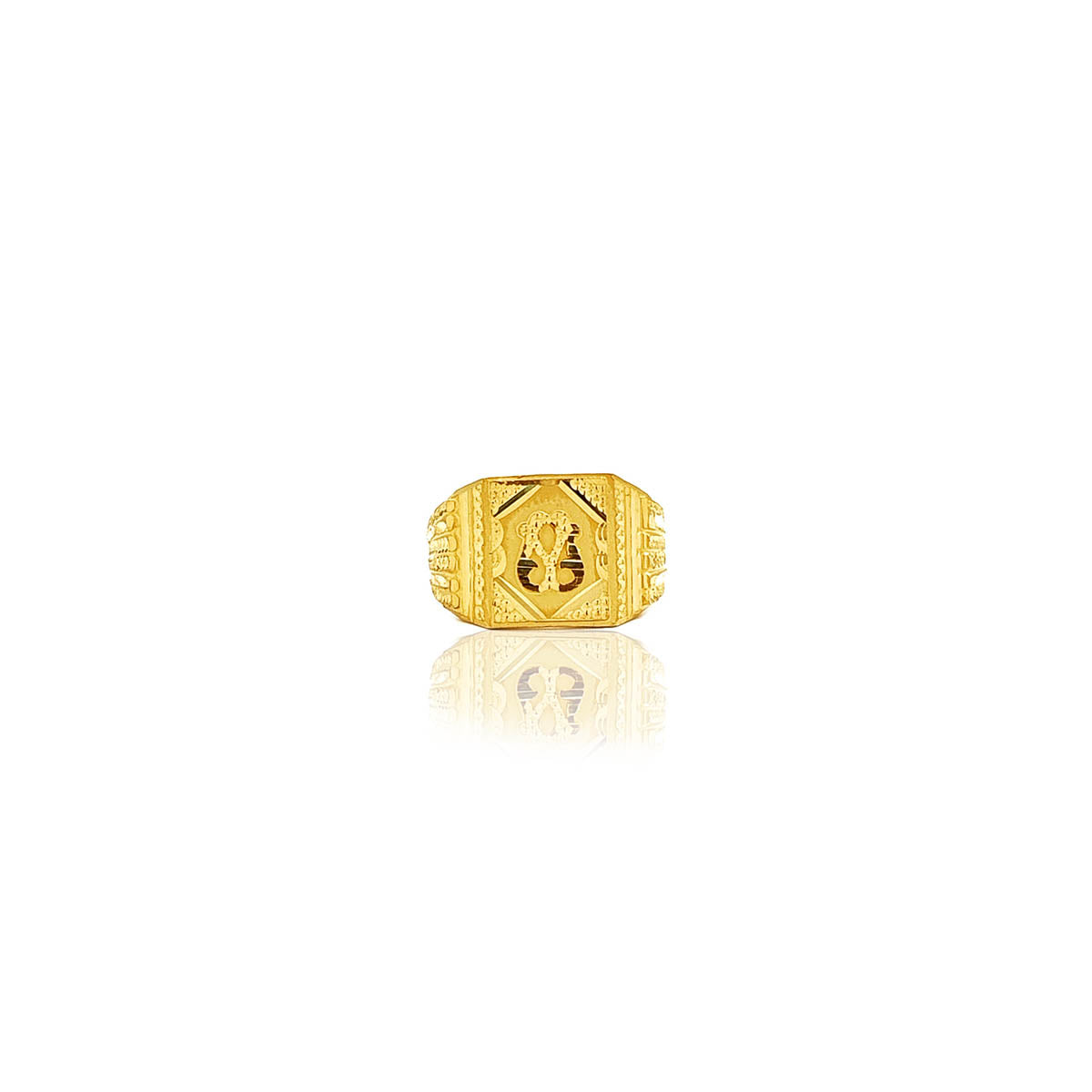 Gentlemen's Draft Avenall Mens Gold Ring