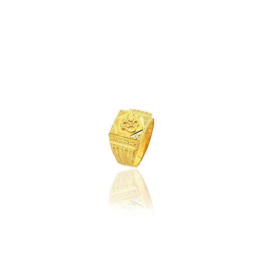Gentlemen's Draft Avenall Mens Gold Ring
