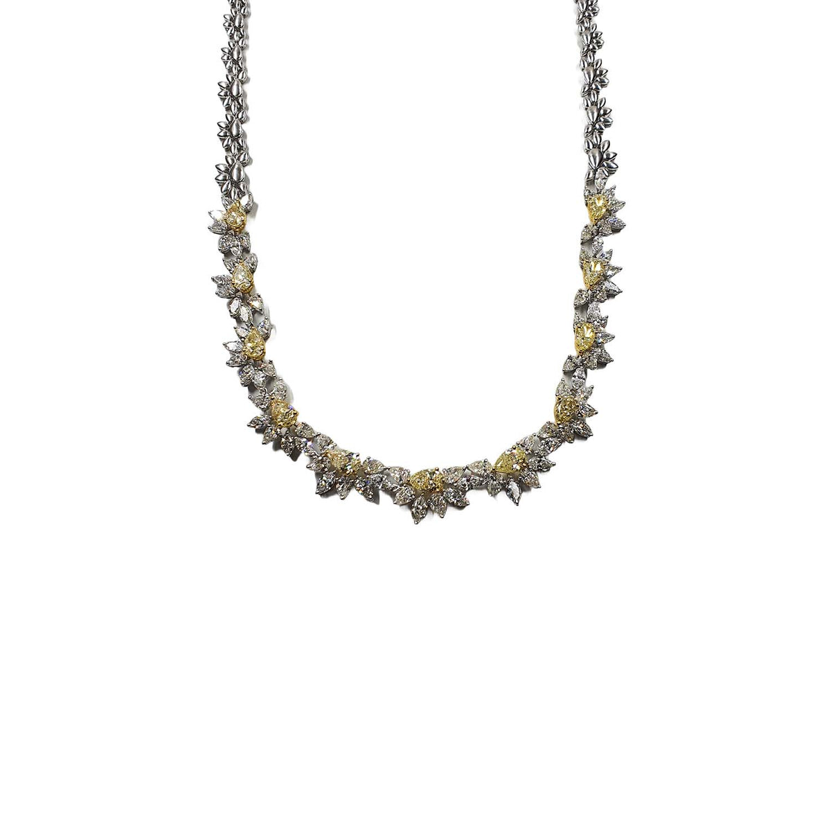 Radiant Diamond Necklace