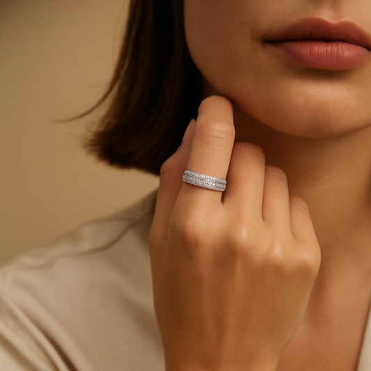 Leola Superior Diamond Band Ring