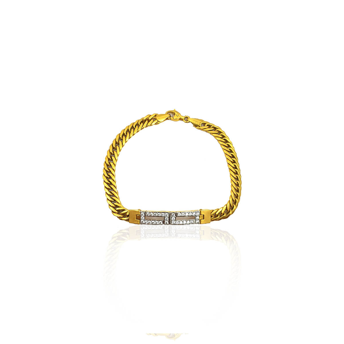 Anagha Men's Gold Bracelet