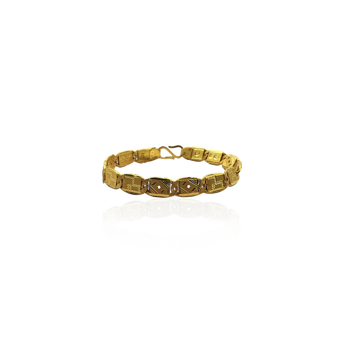 Adinath Men's Gold Bracelet