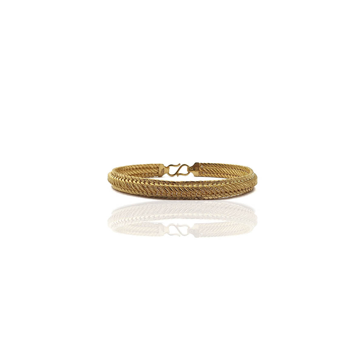 Adiguru Men's Gold Bracelet