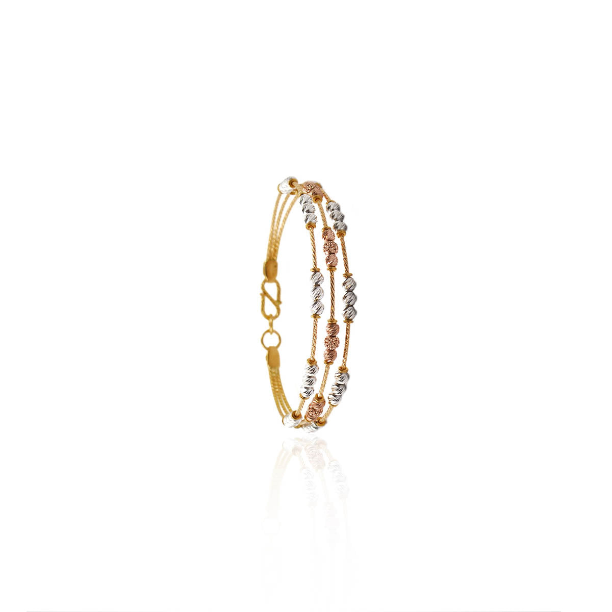 Beatrice Fancy Gold Bracelet