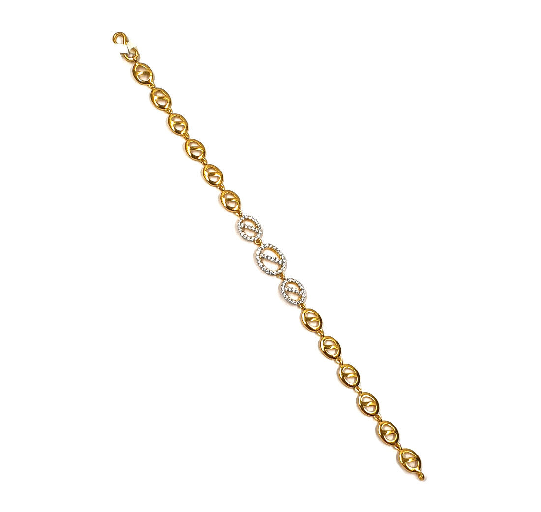 Classy Glam Gold Bracelet for Her