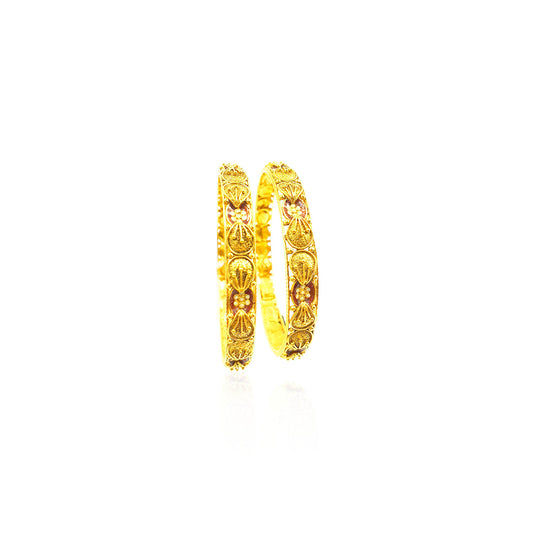 Damia Antique Gold Bangles