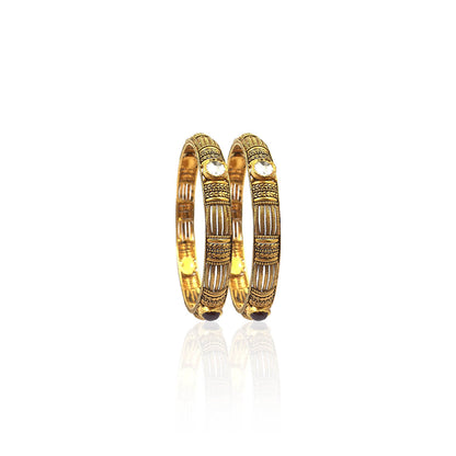 Devadarshini Attractive Antique Gold Bangles