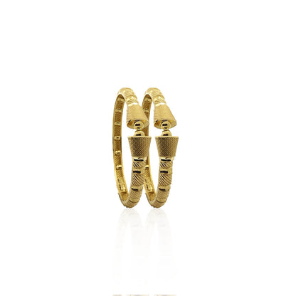 Devasree Modern Look Gold Bangles