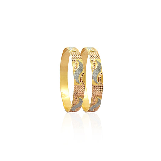 Aadarshini Fancy Stylish Gold Bangles