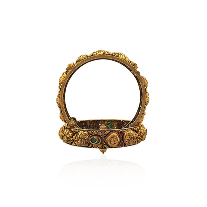 Akshata Antique Gold Bangles