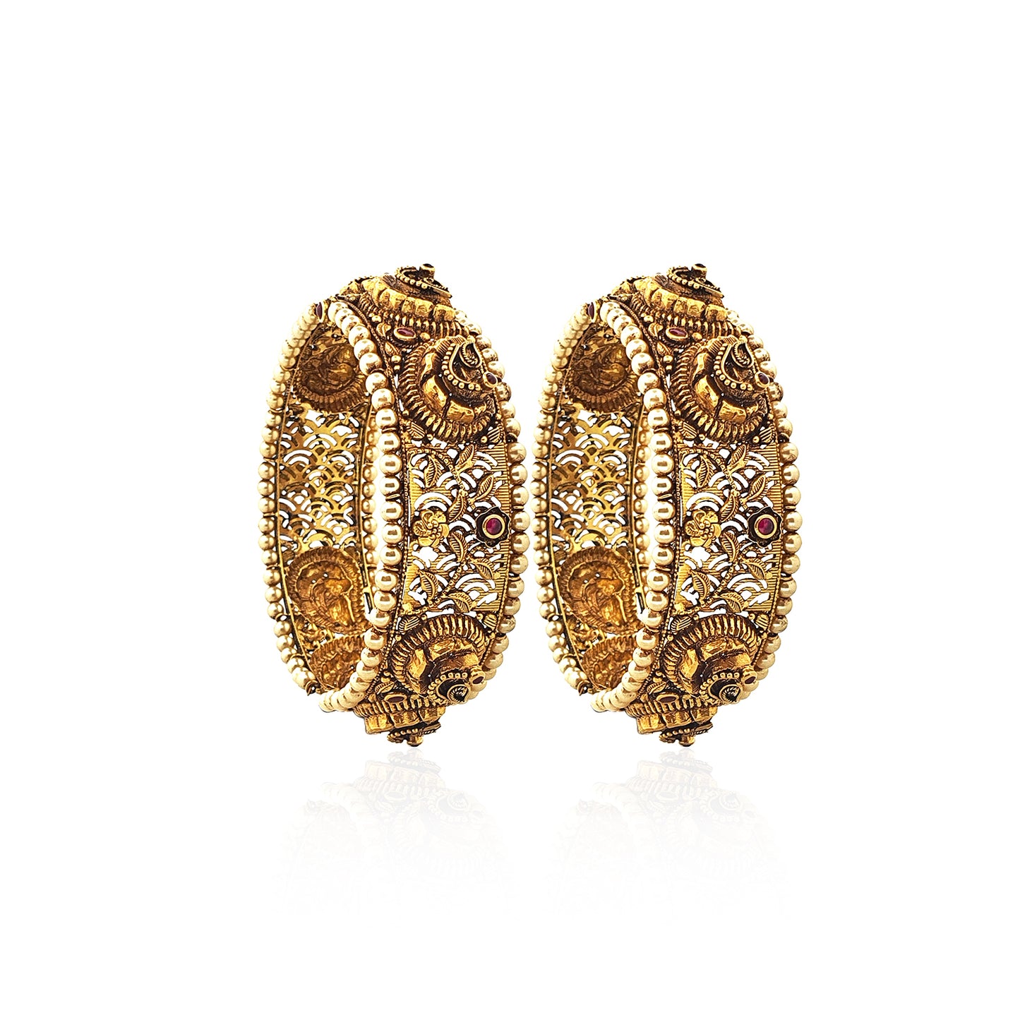 Aakriti Antique Gold Bangles