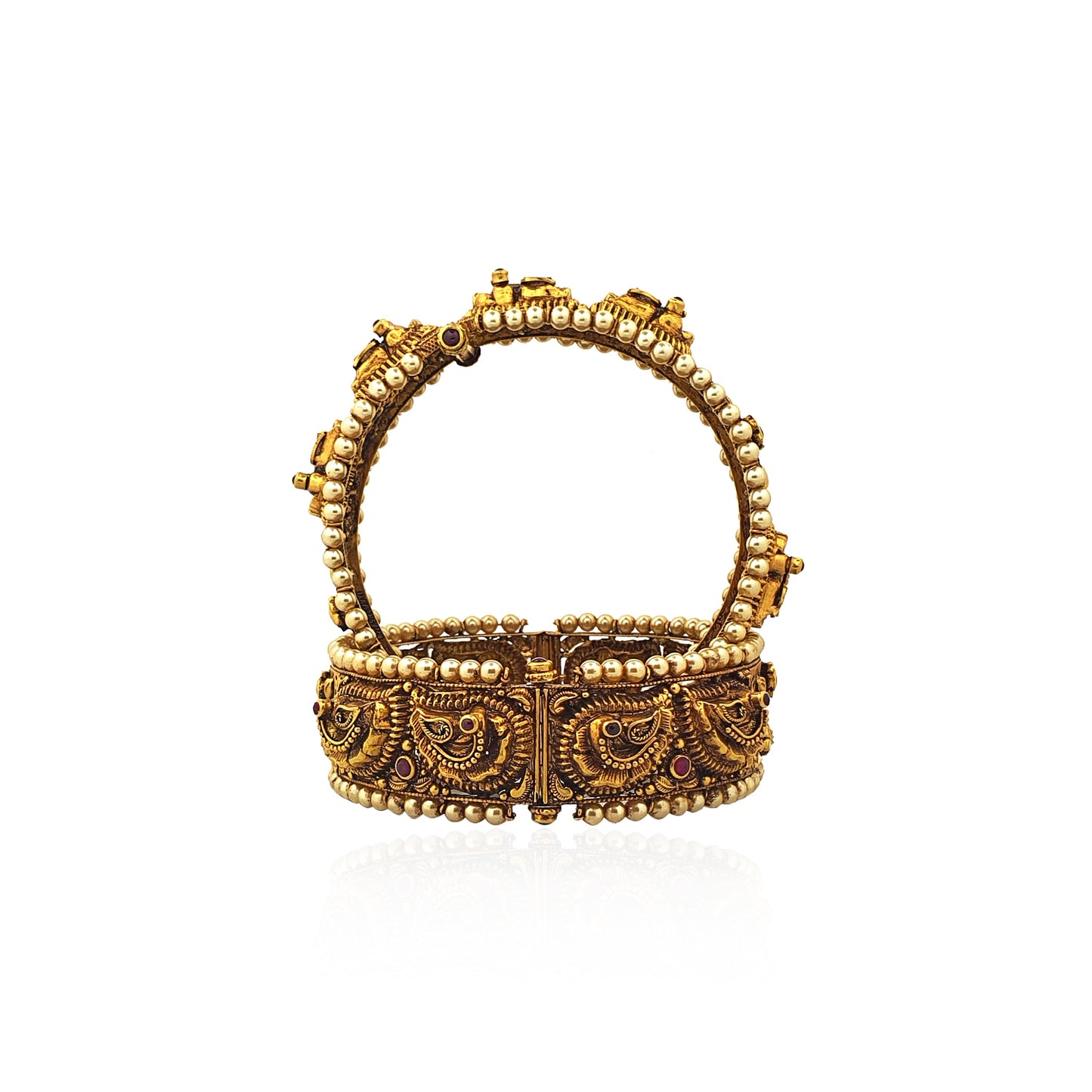 Aakriti Antique Gold Bangles