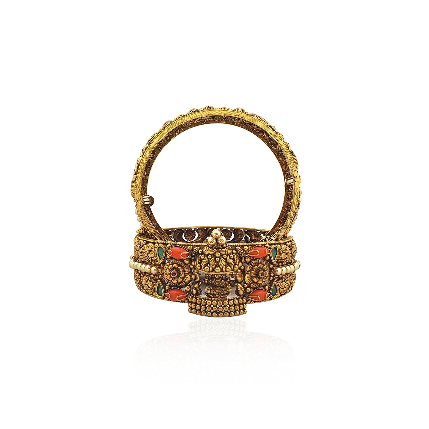 Abirami Antique Gold Bangles