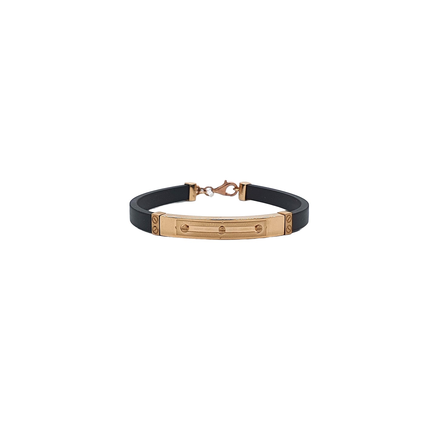 Gentlemen's Draft Luxury Men’s 22K Gold Accent Bracelet