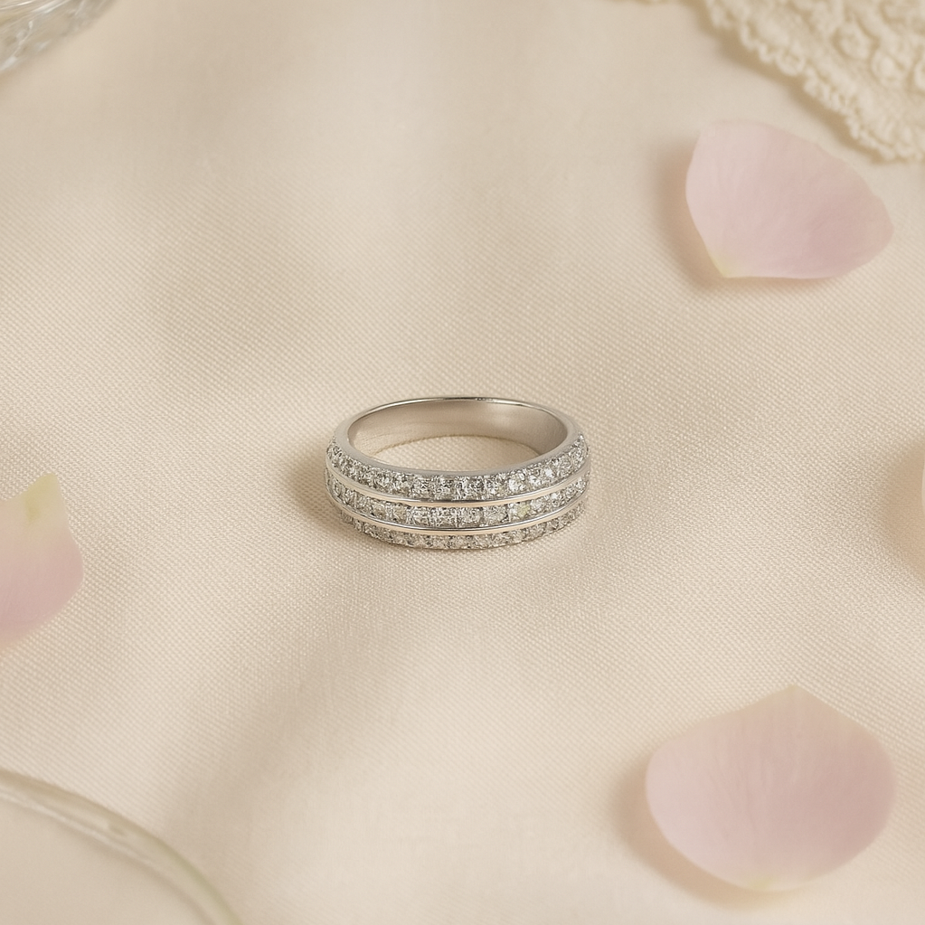 Leola Superior Diamond Band Ring