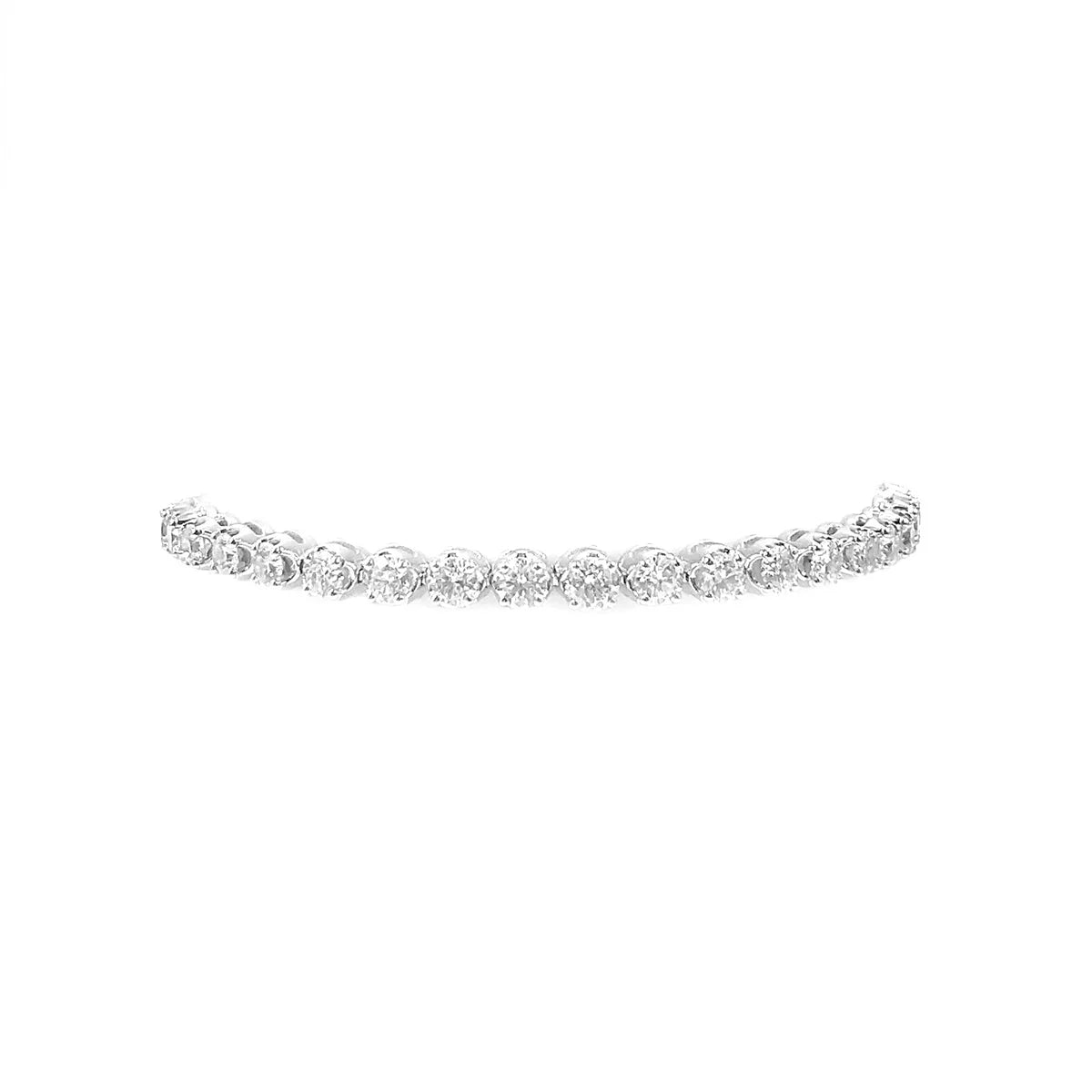 Round Shape Tennis Bracelet