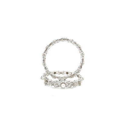 Pavanah Starburst Diamond Bangles