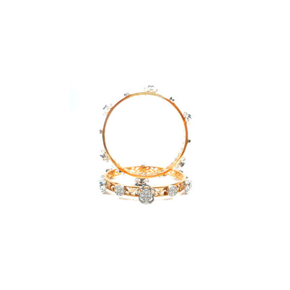 Beatrice Blooming Floral Diamond Bangles