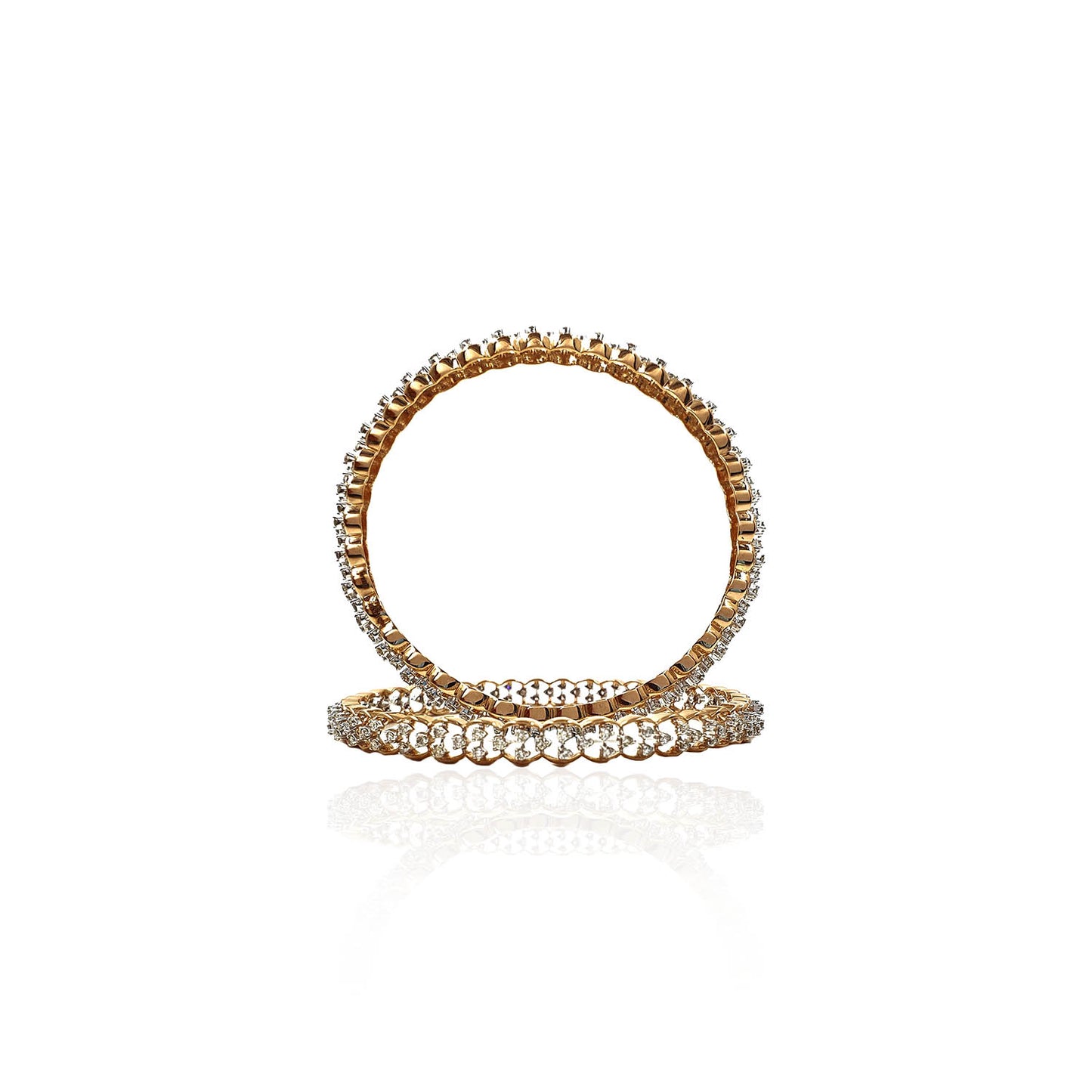 Vittoria Glisten Diamond Bangles