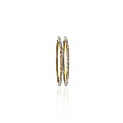 Romola Single Liner Diamond Bangles