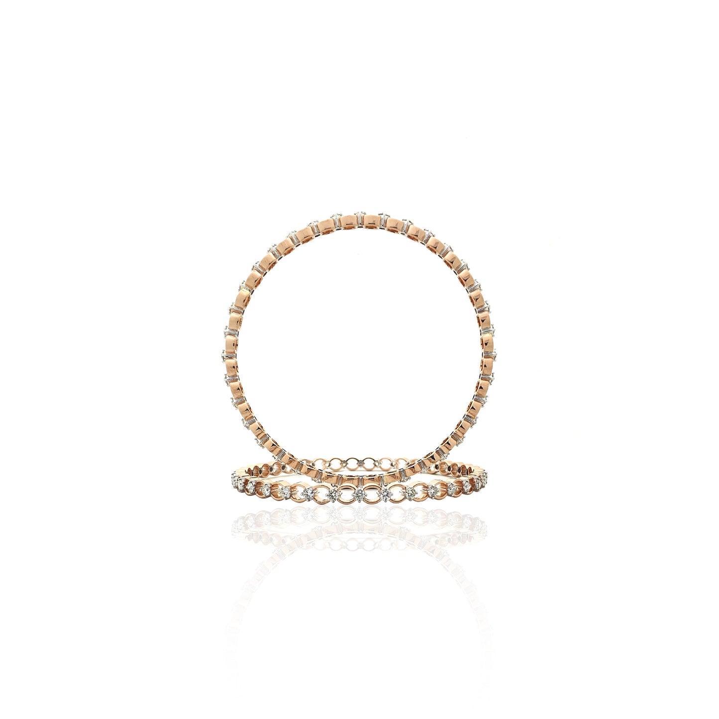 Anselma Shining Diamond Bangles