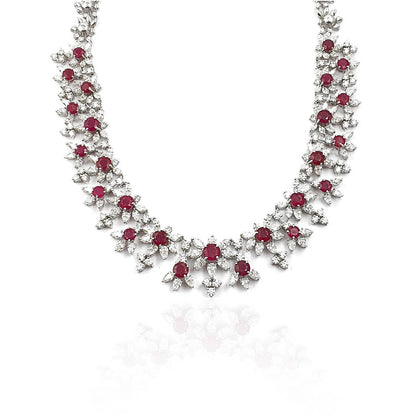 Adelaide Blossom Diamond Necklace