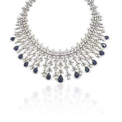 Agnese Gleaming Diamond Necklace