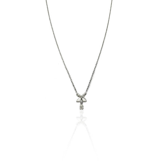 Donzel Daily Wear Cluster Floral Diamond Pendant