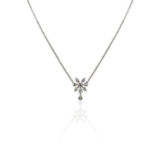 Adelita Cluster Diamond Pendant