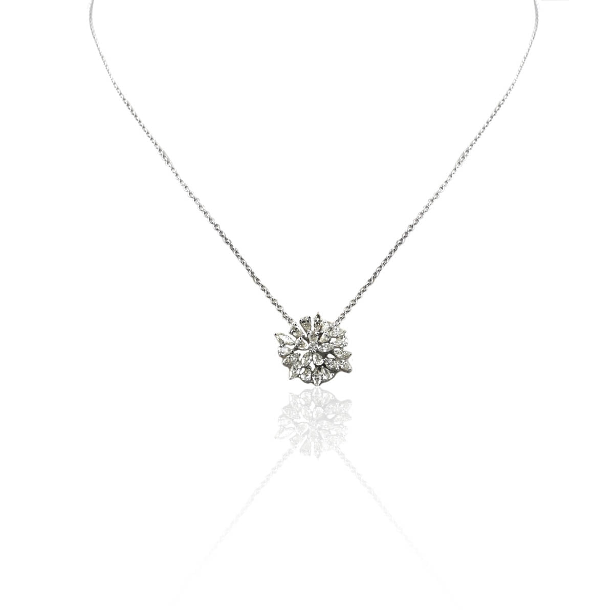 Agatha Blossom Diamond Pendant