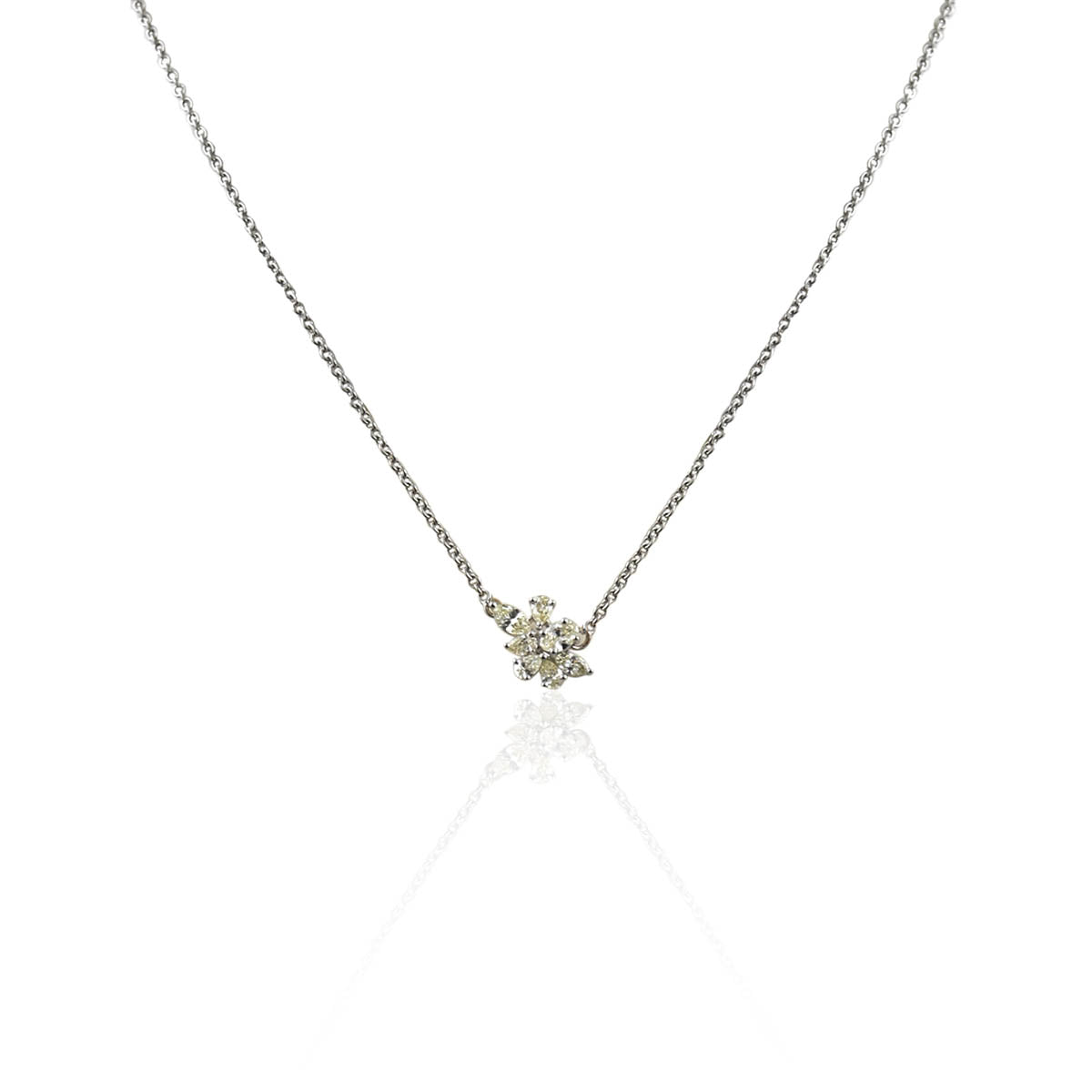 Lucie Sparkling Diamond Pendant