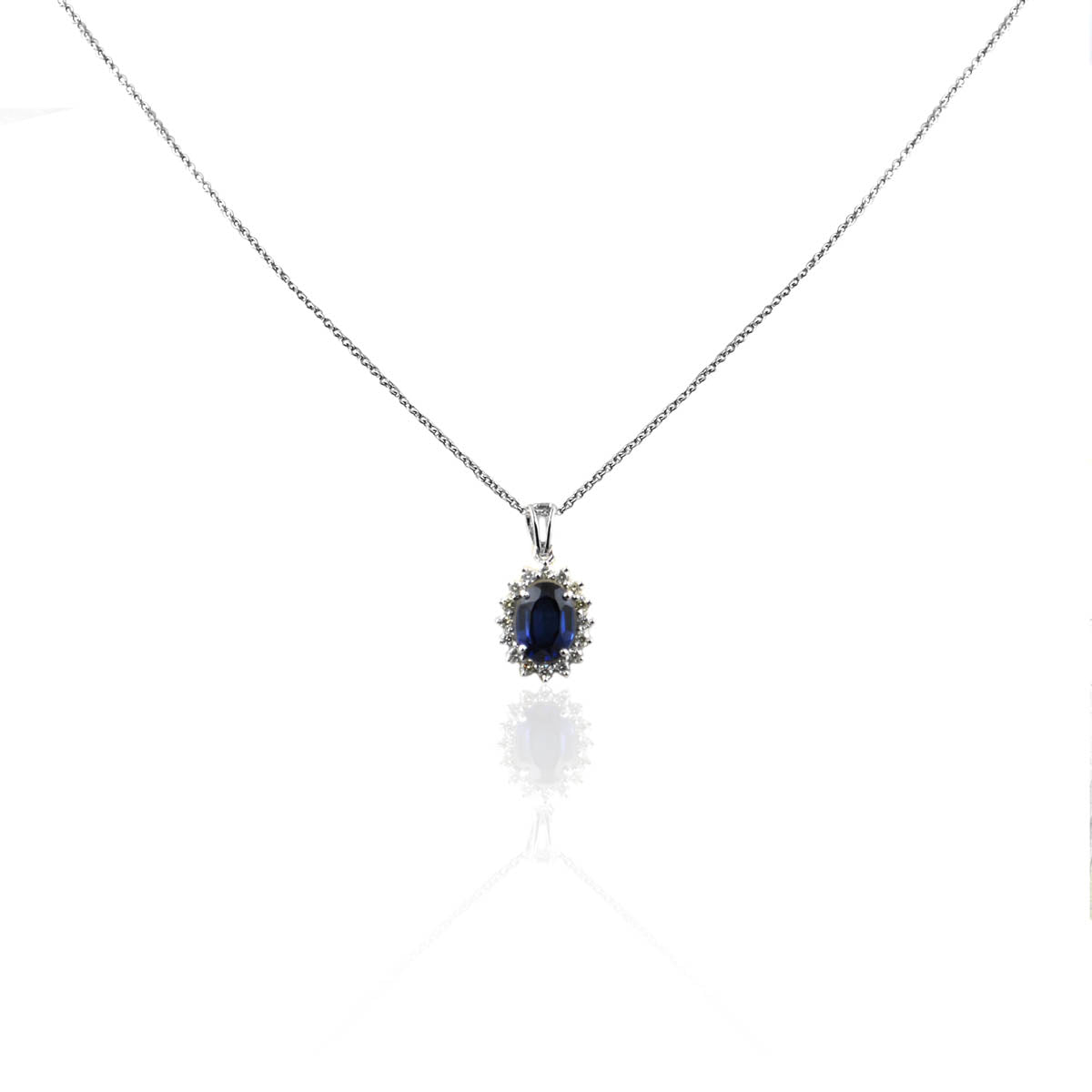 Lucina Glossy Diamond Pendant