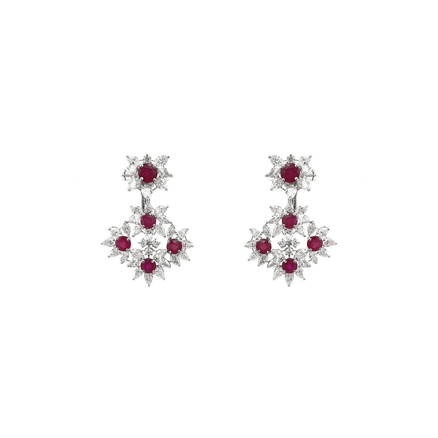 Adelaide Blossom Diamond Earring