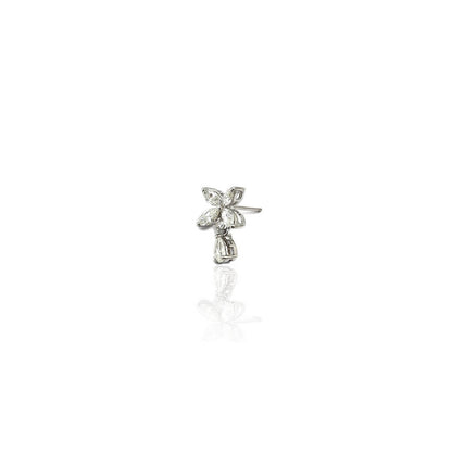 Drago Daily Wear Cluster Floral Diamond Earring