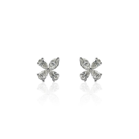 Edmondo Daily Wear Cluster Diamond Earring