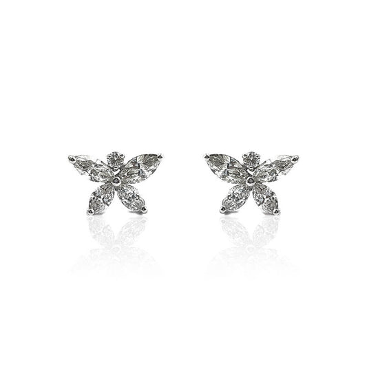 Edita Daily Wear Butterfly Inspired Diamond Earring