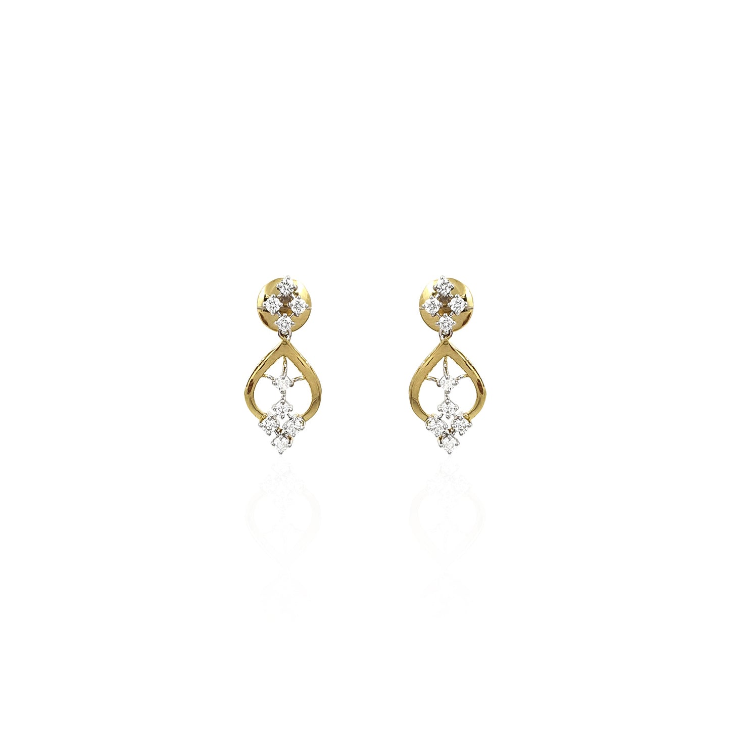 Adriana Light Weight Fancy Diamond Earring