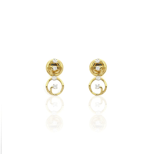 Leontina Holo Sparkling Diamond Earring