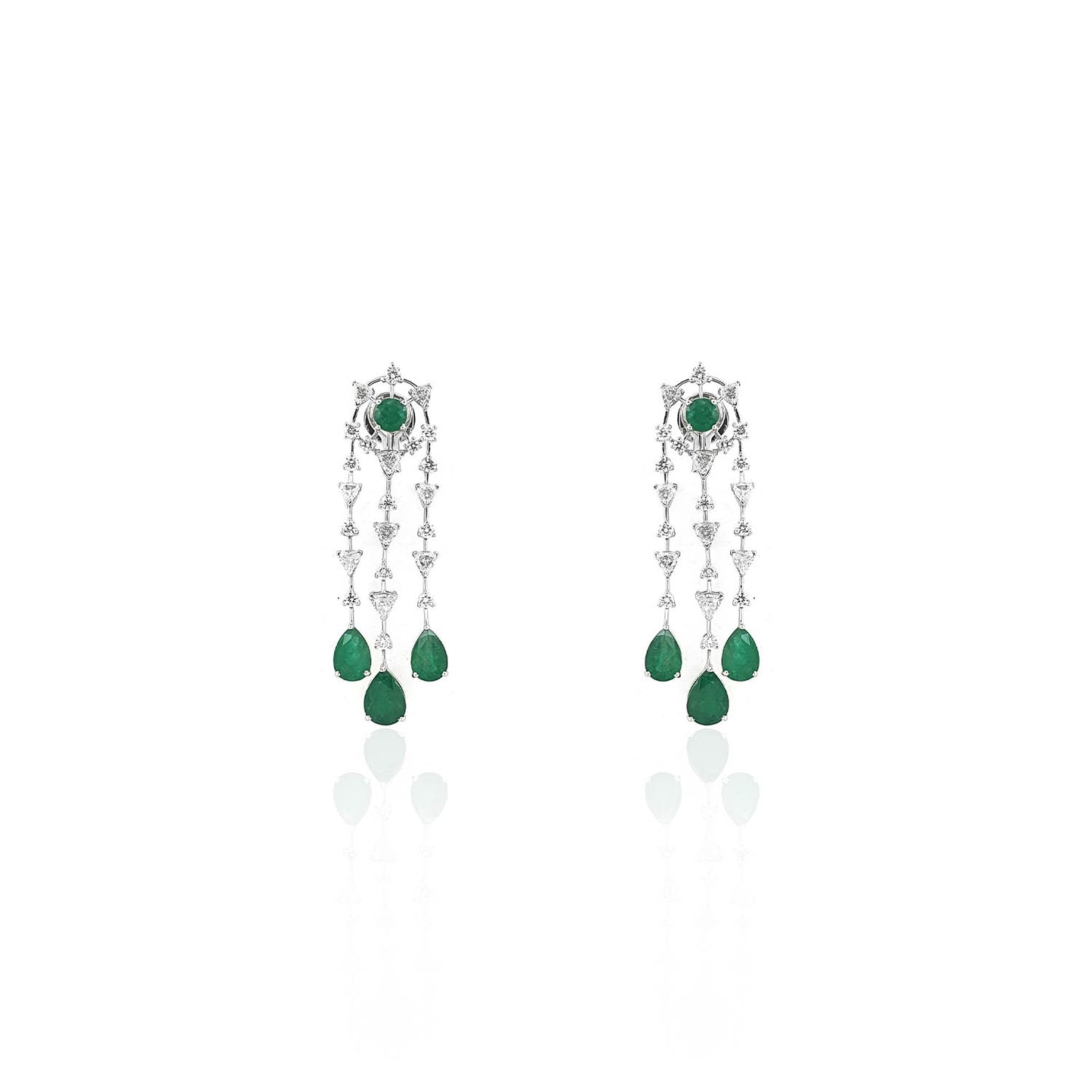 Abrienne Sparkling Diamond Earring